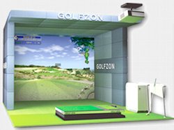 GOLFZONのゴルフシミュレーター